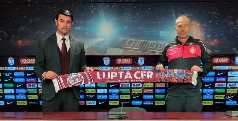 CFR Cluj și-a prezentat noul antrenor - oficial