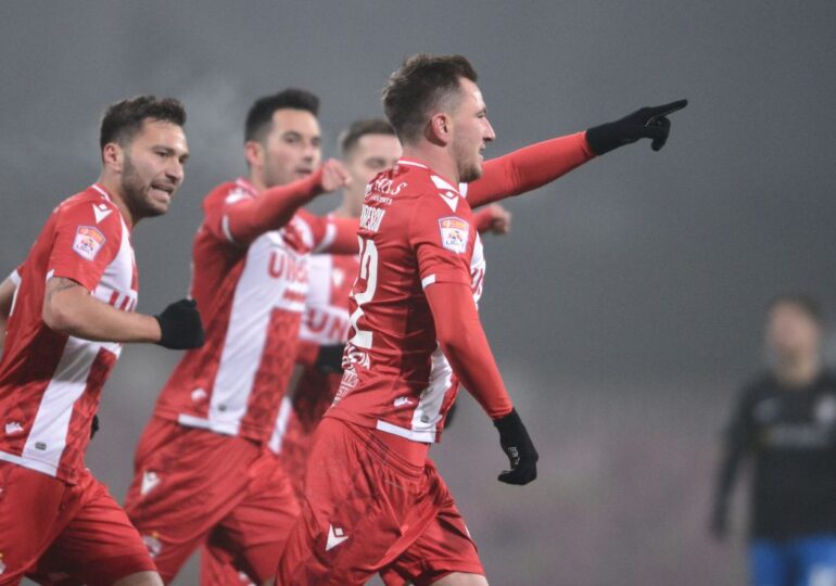 Dinamo câștigă al treilea meci consecutiv și urcă în clasamentul Ligii 1