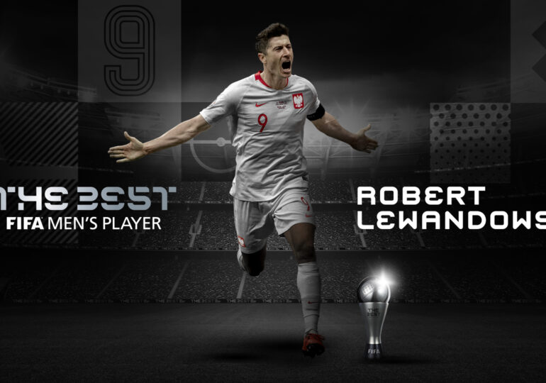 Robert Lewandowski a fost desemnat cel mai bun jucător al anului 2020 de către FIFA
