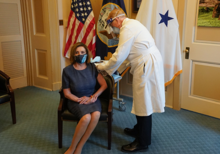 Șefii Congresului american s-au vaccinat deja antiCOVID (Foto)
