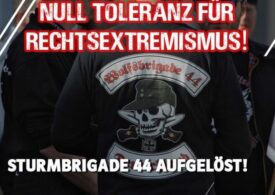 A patra grupare germană de extremă dreapta scoasă în afara legii în acest an: ”Wolfsbrigade 44”