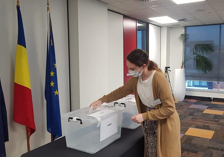 Primul român care a votat la alegerile parlamentare