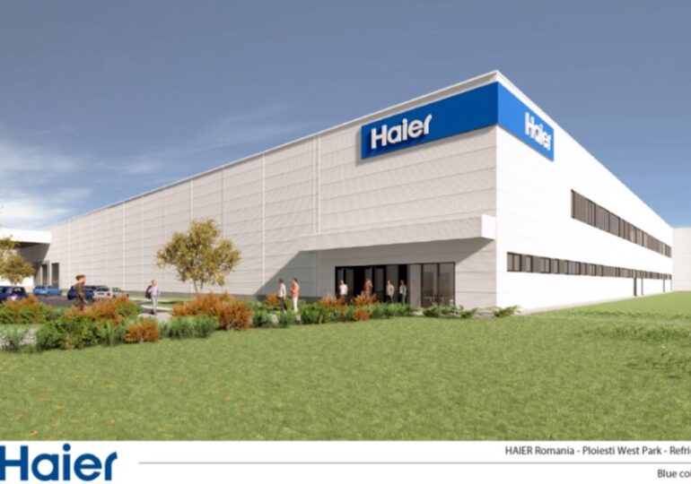 La Ploieşti se face prima  fabrică de frigidere Haier din Europa. O investiţie de 70 de milioane de euro (Foto & Video)
