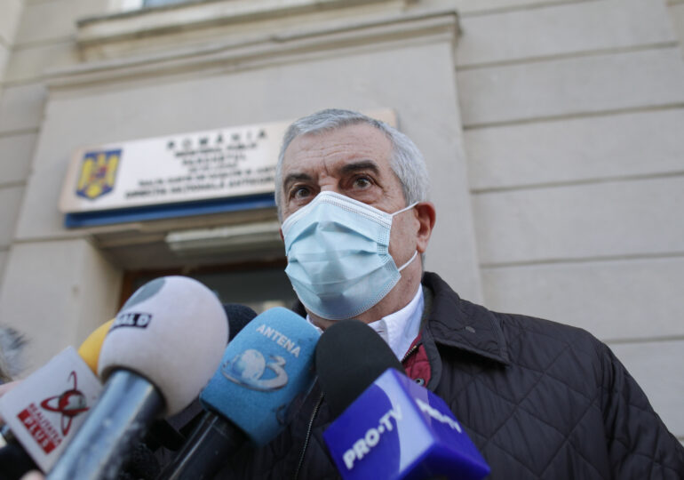 Călin Popescu Tăriceanu a fost inculpat în dosarul de luare de mită
