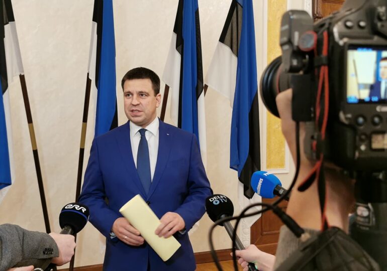 Premierul Estoniei a demisionat, după ce partidul său a fost acuzat de corupție