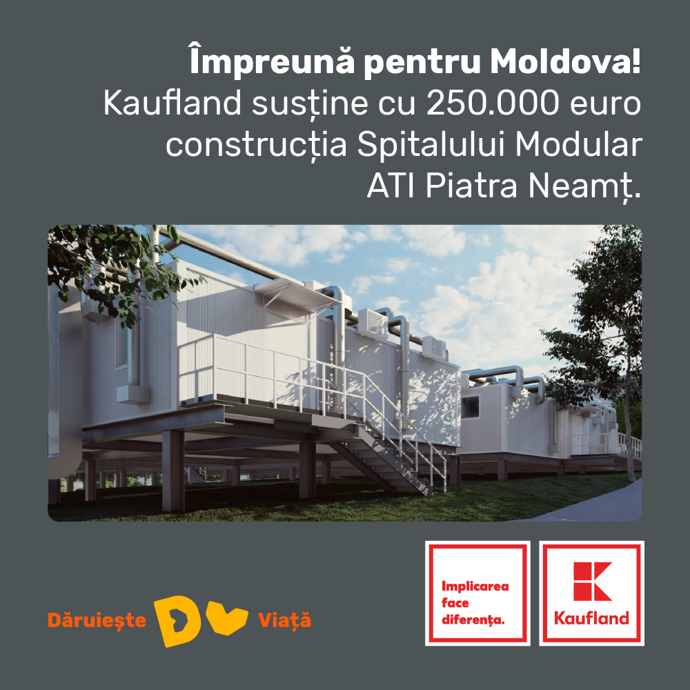Kaufland-sustine-constructia-Spitalului-Modular-AT