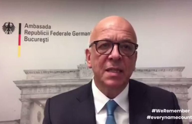 Ambasadorul Germaniei la Bucureşti dorește realizarea unui monument digital al victimelor nazismului