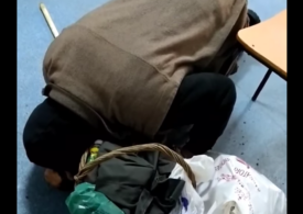 Un bătrân căzut în genunchi pe holurile unui spital din Corabia e ignorat de cadrele medicale. Reacția Ministrului Sănătăţii
