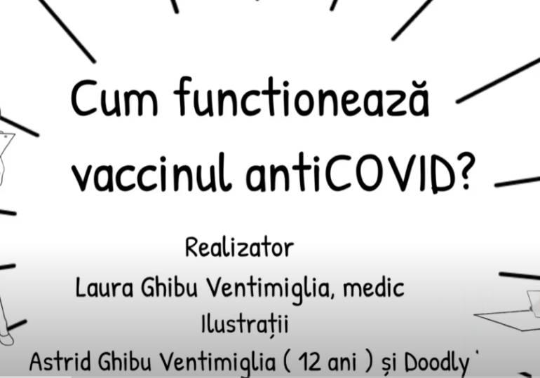 O fetiță de 12 ani cu origini românești, stabilită în Suedia, a făcut un videoclip despre vaccinul antiCOVID și a devenit viral