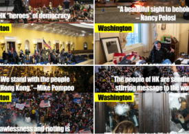 Asalt asupra Capitoliului: Internauţii şi unele mass-media din China ironizează haosul de la Washington