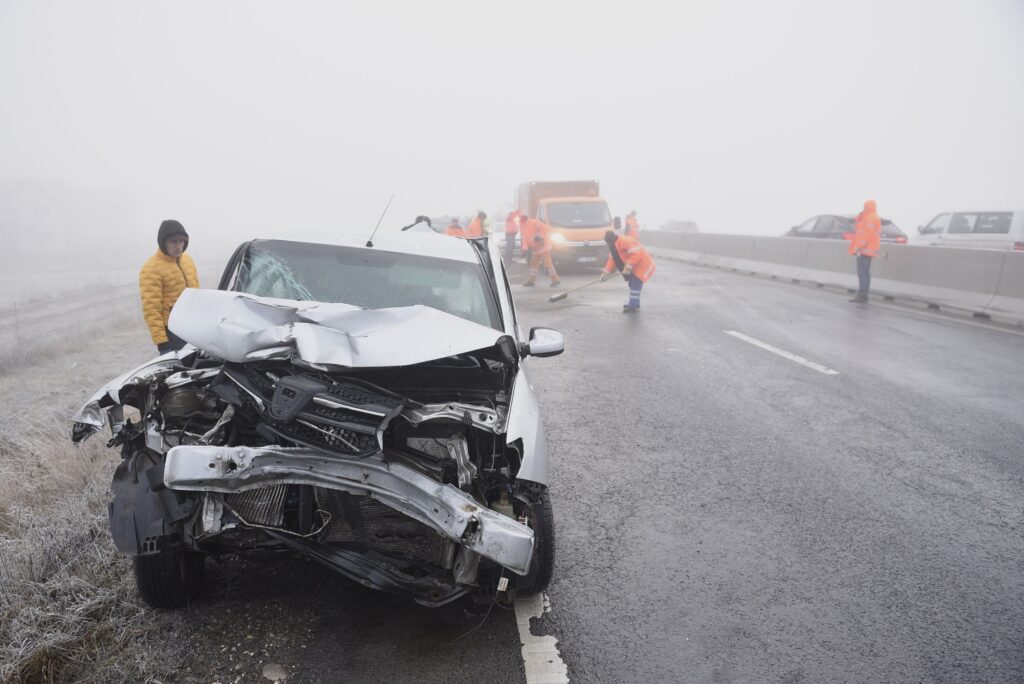 BRASOV - ACCIDENT AUTO - 06 IANUARIE 2021