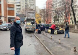 Radu Mihaiu s-a dus incognito să vadă cum (nu) se ridică gunoiul în Bucureşti