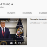 Și YouTube i-a blocat canalul lui Donald Trump