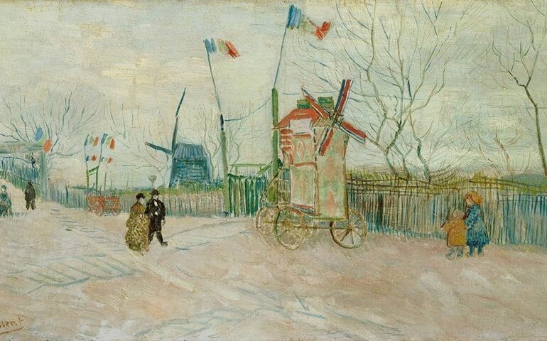Un tablou realizat de Van Gogh la Paris va fi expus pentru prima dată în public