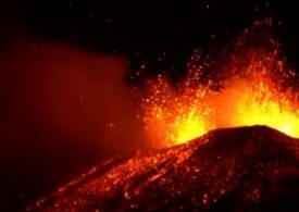Erupţii spectaculoase ale vulcanului Etna, cel mai activ din Europa (Video)