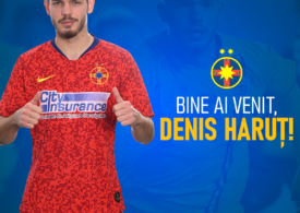 Denis Haruț a fost prezentat oficial la FCSB. Primele sale reacții și ce număr a ales să poarte pe tricou