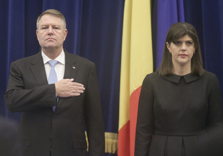 Iohannis a promulgat legea prin care Parchetul European condus de Kovesi operează în România