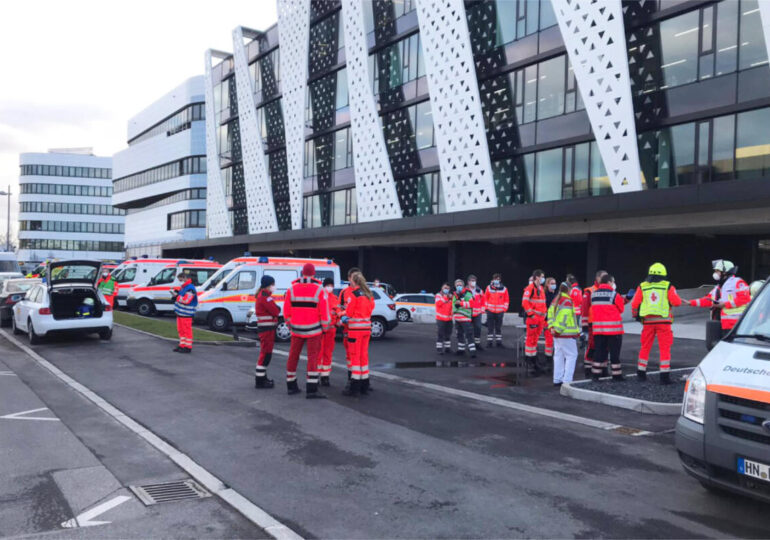Explozie la sediul central al companiei Lidl din Germania: Trei persoane au fost rănite (Video)