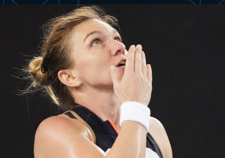 Reacția Simonei Halep după calificarea în optimile Australian Open: "Swiatek m-a distrus la Roland Garros, să vedem acum ce va fi"