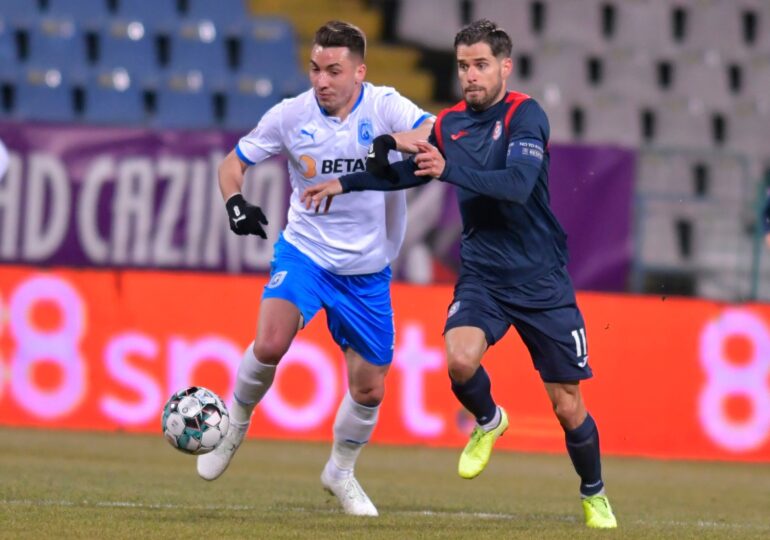 Liga 1: Universitatea Craiova învinge FC Botoșani