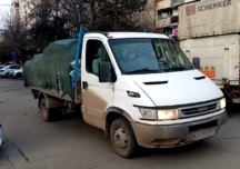 Prima maşină confiscată pentru transport ilegal de deşeuri provenite din construcţii (Video)