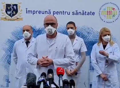 Medicii din Timișoara fac bilanțul la un an de Covid: În primele săptămâni, intram la pacienți cu frică. A fost un an de coșmar, dar și de evoluție spectaculoasă (Video)