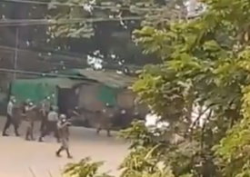 Poliţia din Myanmar a tras asupra protestatarilor: Doi oameni au murit, alți 30 au fost răniți (Foto&Video)