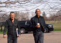 Barack Obama și Bruce Springsteen și-au făcut podcast pe Spotify