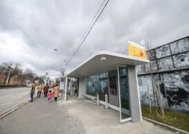 Prima staţie de autobuz inteligentă din Sibiu, pusă în funcțiune: Este conectată la internet