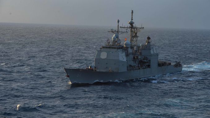 Începe ”Sea Shield 21” în Marea Neagră: Nave ale Flotei ruse, mobilizate pentru supravegherea crucişătorului USS Monterey