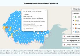A fost activată harta centrelor din România pe tipuri de vaccin