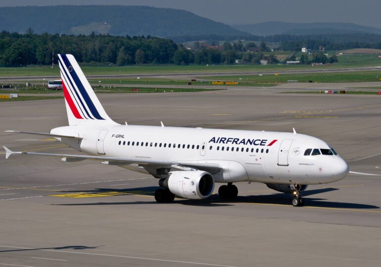 Aterizare de urgență a unui avion Air France