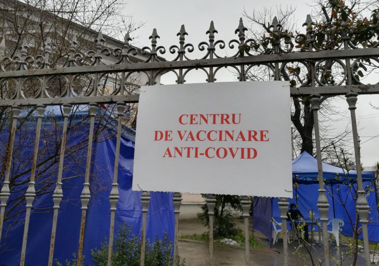 Rata de vaccinare antiCovid a ajuns la doar 31% în România. Care sunt județele fruntașe