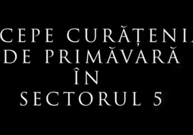 Curăţenia de primăvară în Sectorul 5 începe joi