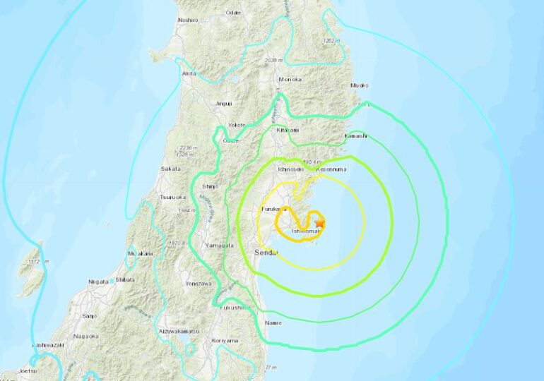 Cutremur cu magnitudine de 7,2 în nord-estul Japoniei. Autorităţile au emis alertă de tsunami (Video)