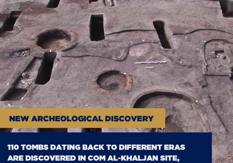 Arheologii au descoperit în Egipt zeci de morminte rare, în formă ovală, de acum 5.000 de ani