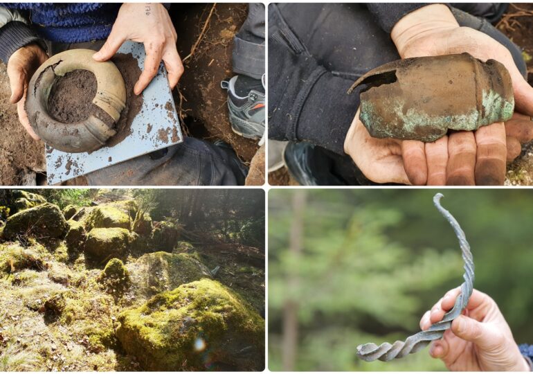 O comoară din Epoca Bronzului a fost descoperită în Suedia. Arheologi: Rar găsești așa ceva într-o pădure