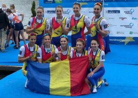 România obține încă o medalie de aur la Europenele de canotaj, la proba regină de 8 plus 1 feminin