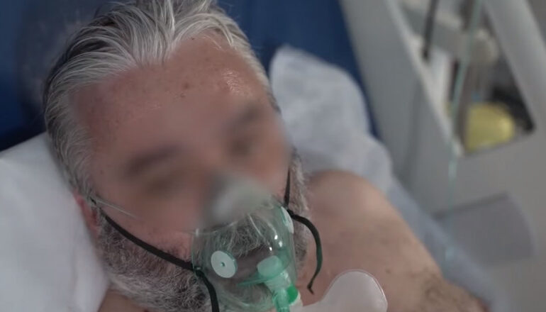Pacienți COVID internați la ATI apar într-o campanie de conștientizare a efectelor pandemiei (VIDEO)