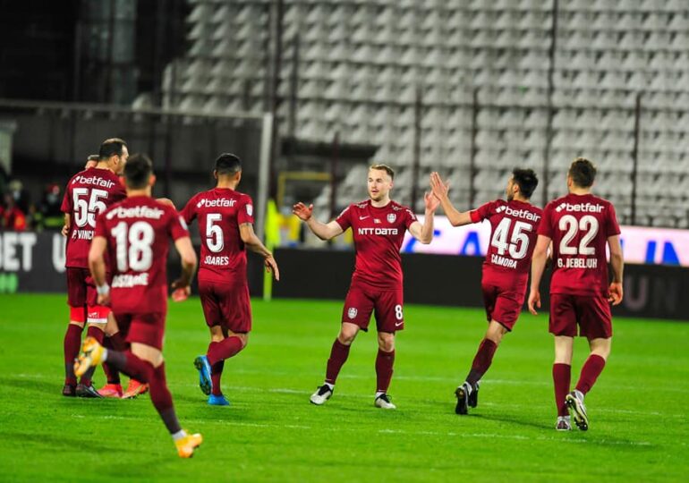 Liga 1: CFR Cluj urcă pe primul loc al clasamentului grație islandezului Sigurjonsson