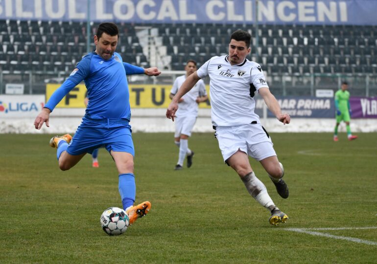 Academica Clinceni, cu un pas în play-off-ul Ligii 1