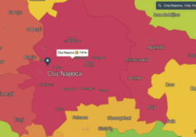 Harta României unde poți vedea rata de infectare din fiecare localitate