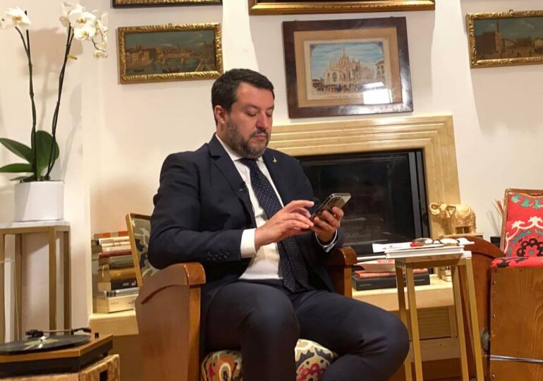 Scandal în Italia, după ce Salvini a pus la îndoială sancțiunile UE împotriva Rusiei