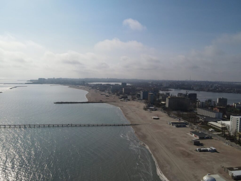 Încă un fragment de dronă pe litoral. E a treia oară în februarie