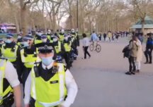 Protest de amploare față de lockdown, la Londra. Mii de oameni au scandat ”Fără mască! Să ne luăm libertatea înapoi!”.