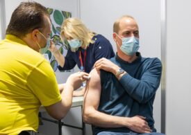 Prinţul William s-a vaccinat antiCovid