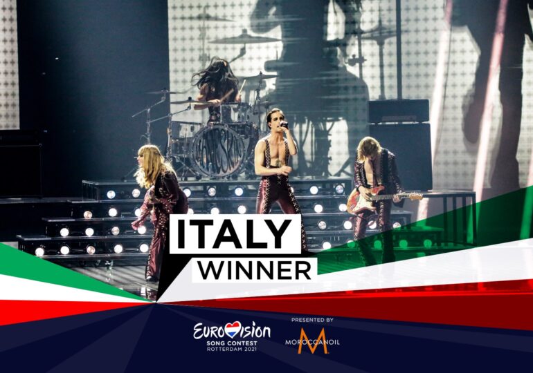 Italia a câştigat finala Eurovision 2021. Ascultă melodiile din top 3 (Video)