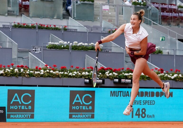 Aryna Sabalenka a câștigat turneul de la Madrid