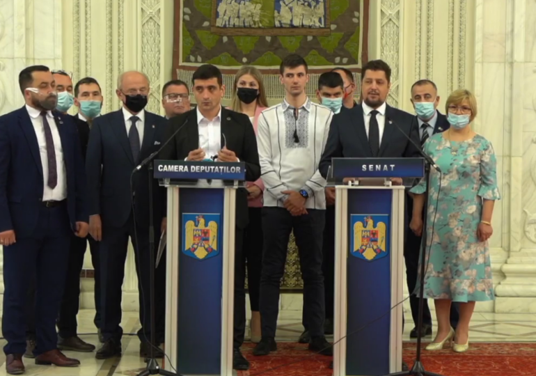 AUR vrea să intre și în Parlamentul Moldovei şi va participa la anticipatele din iulie