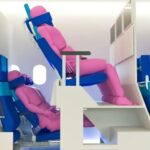 Viitorul avionului: Am putea zbura, la clasa Economy, cu scaunele pe două niveluri (Foto)